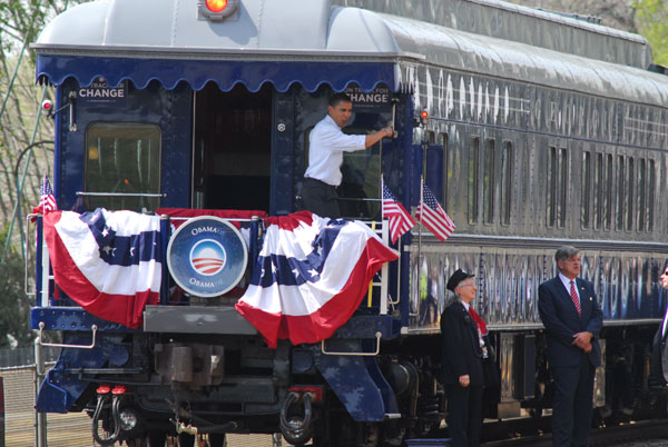 obama train
